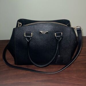 Black Leather Handbag